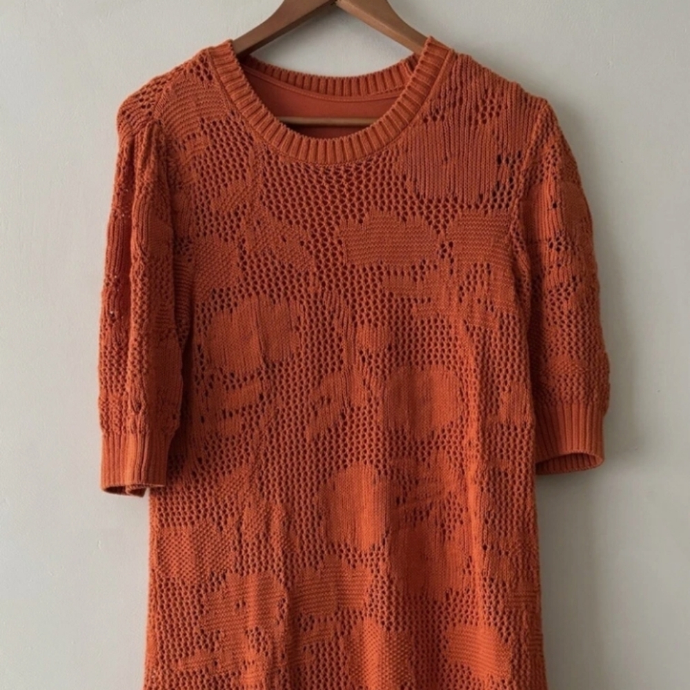 NWT Anthropologie Maeve Pointelle Knit Dress - Size S​ - Picture 4 of 13